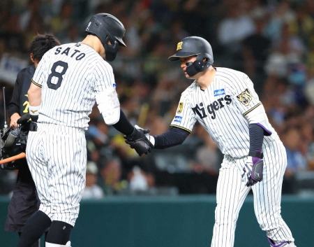 阪神森下が32号 41打席ぶりの一発