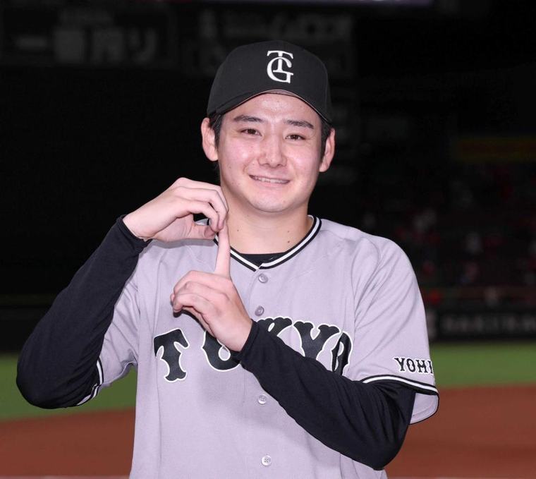 巨人・竹丸が故郷で９勝目 マツダのマウンド「投げやすかった」「２桁（勝利）とリーグ優勝で日本一を」