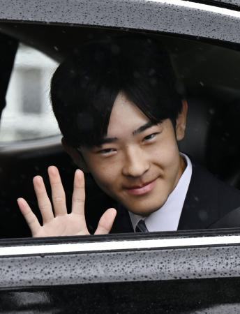 悠仁さまが誕生日のあいさつ