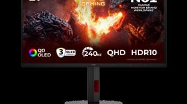 AOC、27型WQHDゲーミングモニター「Q27G4ZRAD」を英国で発売 Fast IPSで最大260Hz