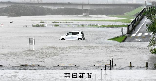 台風24号で宮崎に大雨 都農町で377ミリ、県内一部に避難指示