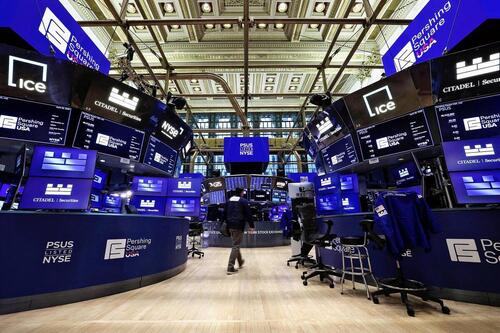 NYダウ終値 624ドル高の5万3686ドル
