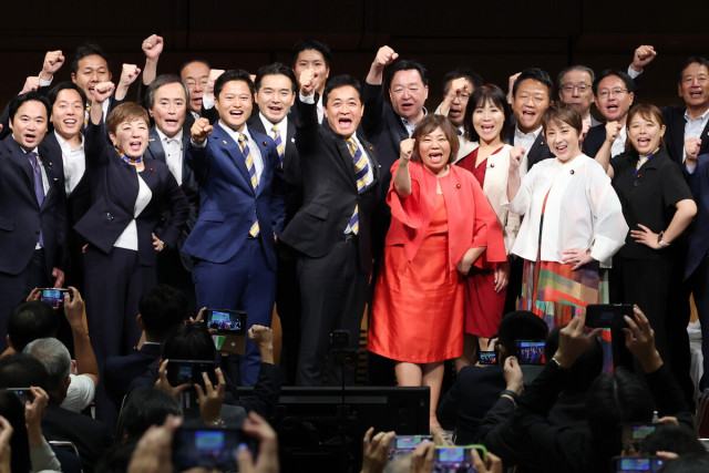 3選の玉木氏「議席増やし政権担う」