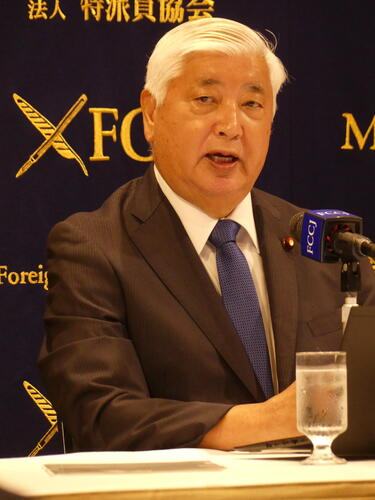 自民中谷氏 ICC巡り首相対応に苦言
