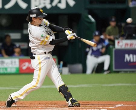 ソフトバンク 正木智也が球団新記録