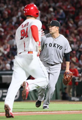 巨人 田中将大が3回3失点で降板
