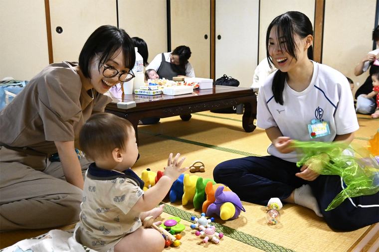 岡豊高生が産後ケアイベント 探究活動から企画 子育て楽しめる場に 高知県南国市