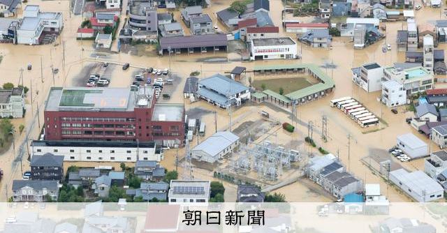 福井の大雨被災地、ボランティアの募集始まる 浸水住宅の片付けなど