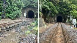 10日始発から全区間で“運転再開”へ【大雨で一部区間で運休続くJR室蘭線】線路に土砂流出など被害…静狩-小幌駅間の復旧工事完了にめど＿8・9日は小樽・倶知安経由の「特急ニセコ号」運転〈北海道〉