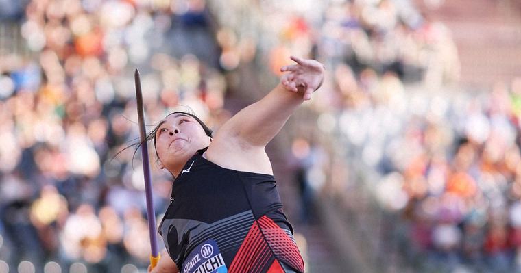 やり投げ・北口榛花が今季自己最高で2位 陸上DLファイナル