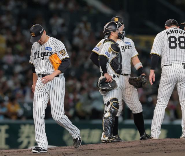 阪神 大竹が今季最短の三回途中KO