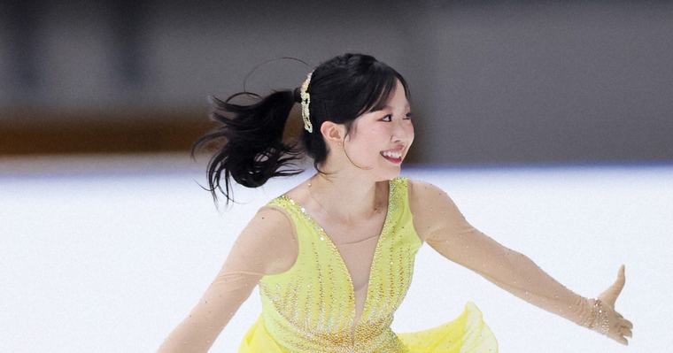 中井亜美は4位「いつも通りの自分では…」 木下杯女子フリー