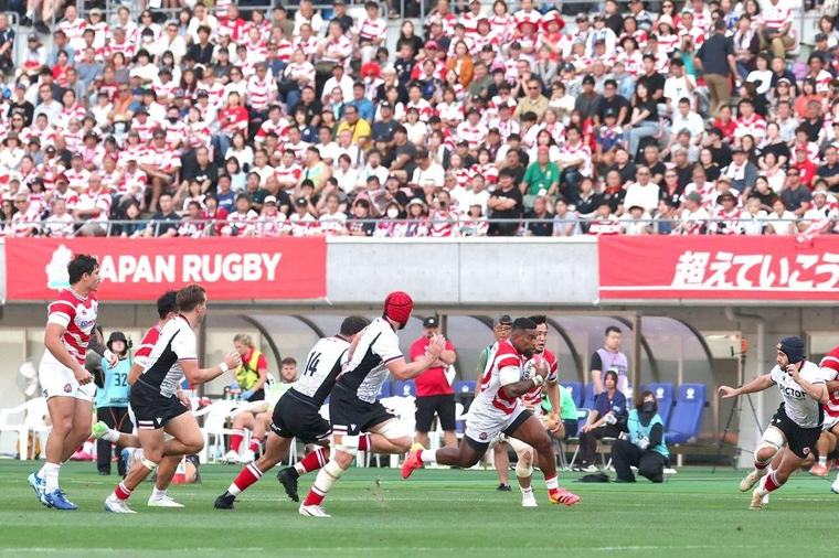 ［ラグビー日本代表戦］18年ぶりの新潟開催でカナダに圧勝！計9トライに観客沸く リポビタンＤチャレンジカップ
