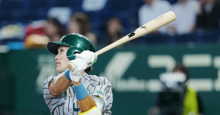 野手転向5年、JR東日本・篠田がドーム初アーチ 都市対抗野球